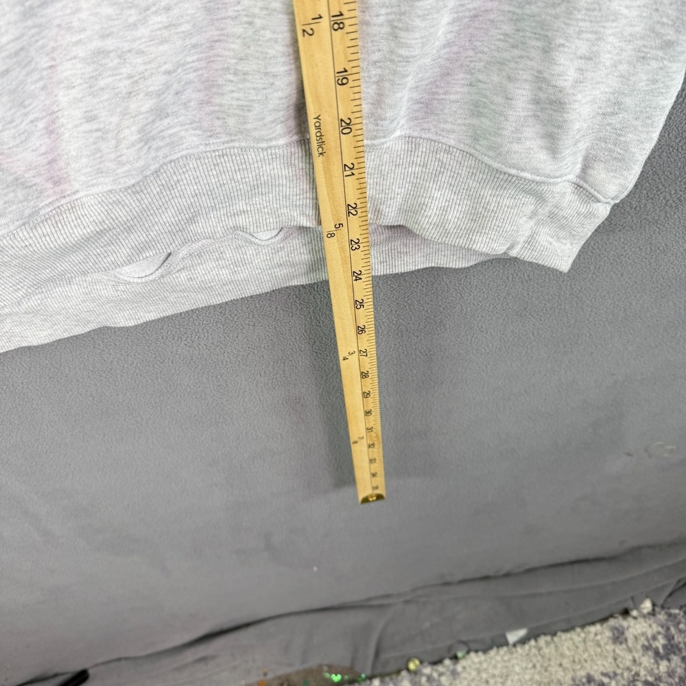 Skims Sweatshirt Womens XL Gray Pullover Yoga Dance Athleisure Crew Y2K Fleece - Picture 7 of 8